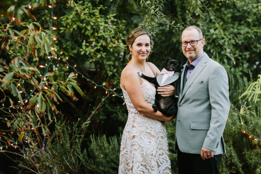 Charming Backyard Microwedding &ndash; Photo by Let's Frolic Together