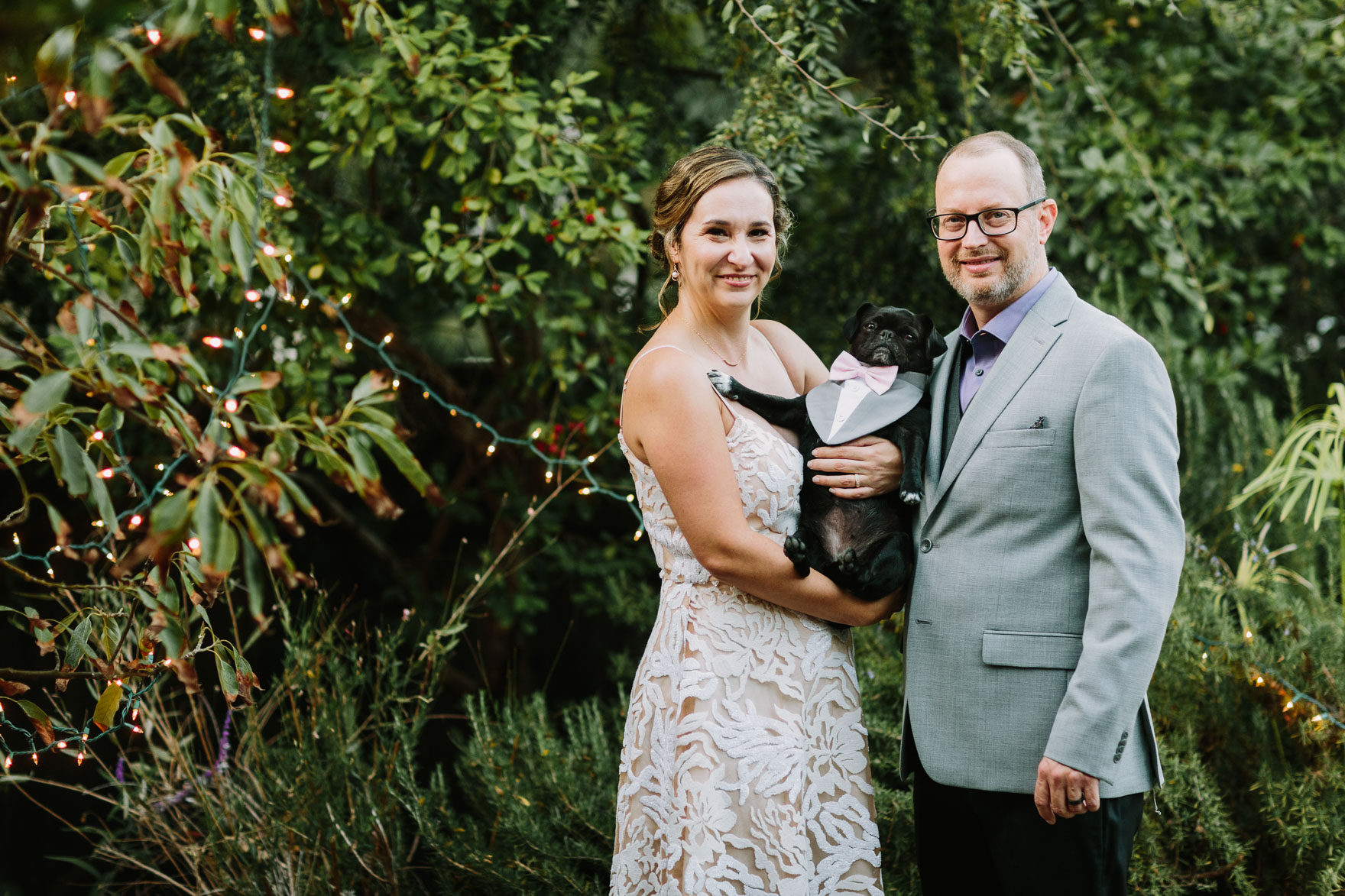 Charming Backyard Microwedding – Photo by Let's Frolic Together