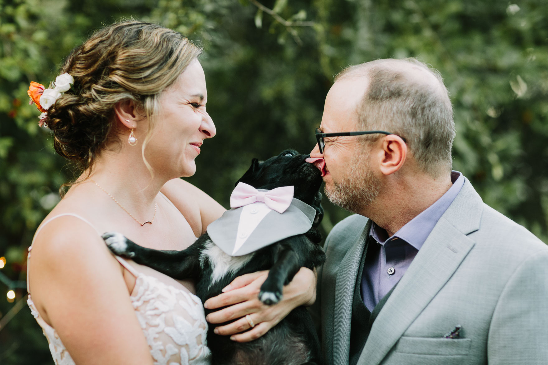Charming Backyard Microwedding – Photo by Let's Frolic Together