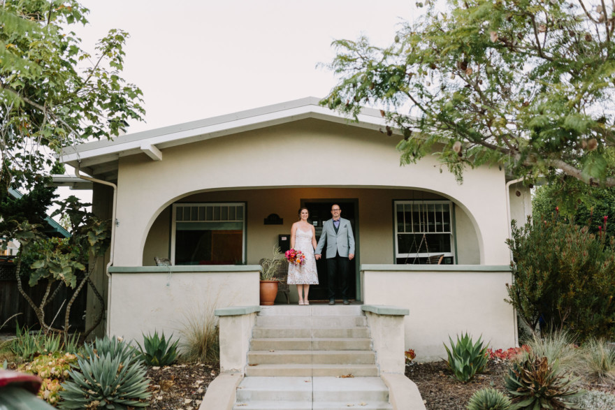 Charming Backyard Microwedding &ndash; Photo by Let's Frolic Together