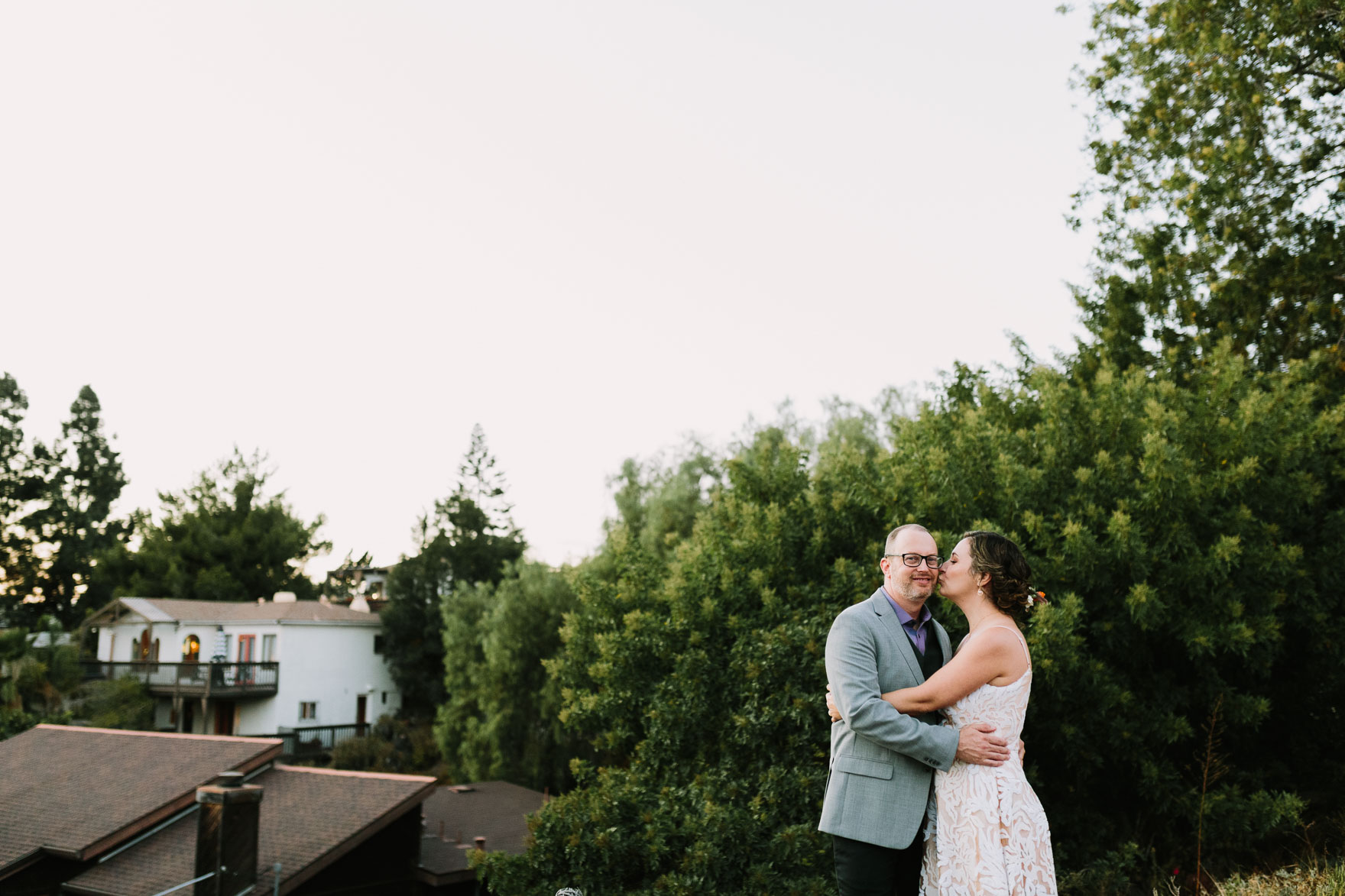 Charming Backyard Microwedding – Photo by Let's Frolic Together