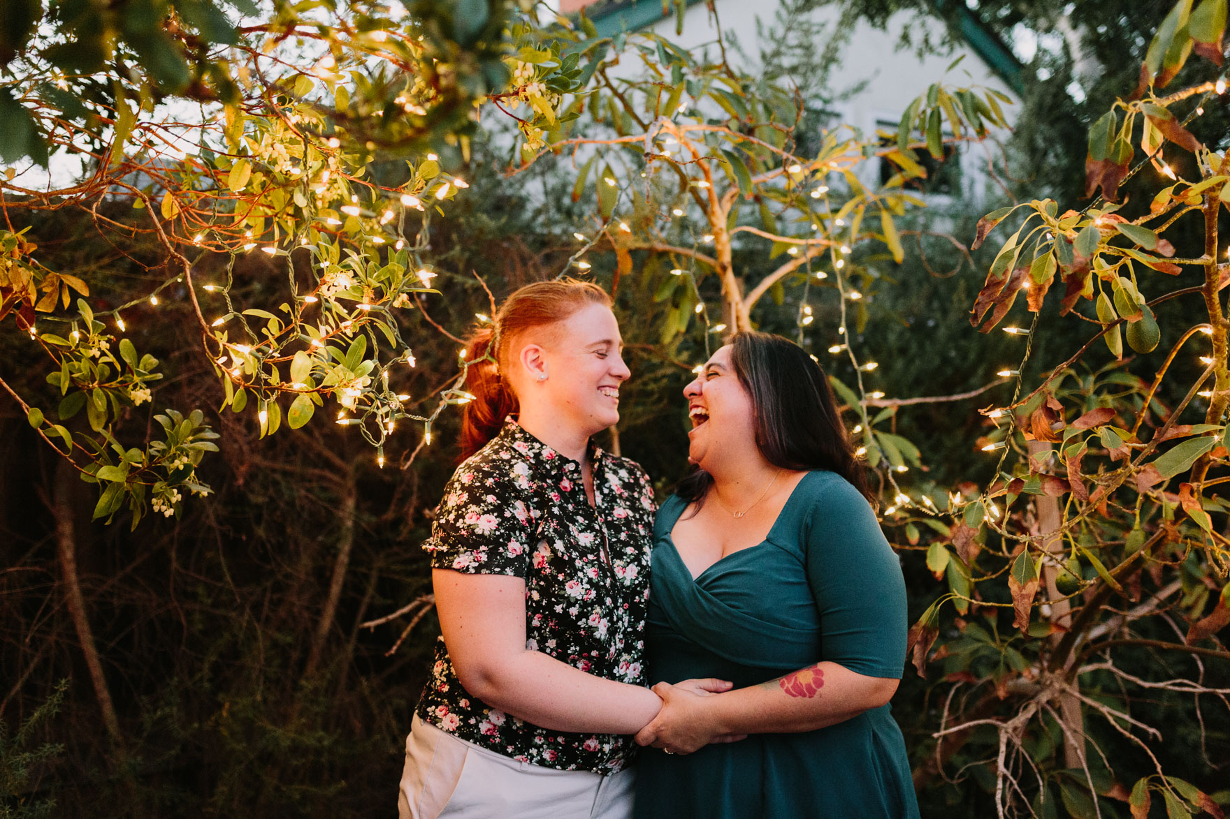 Charming Backyard Microwedding – Photo by Let's Frolic Together