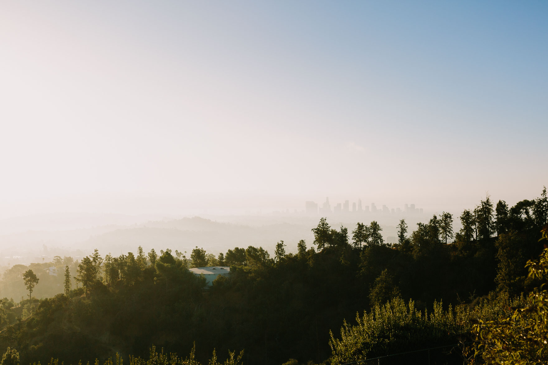 Surprise Proposal High above LA – Photo by Let's Frolic Together