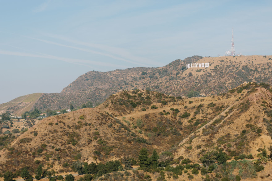 Surprise Proposal High above LA – Photo by Let's Frolic Together