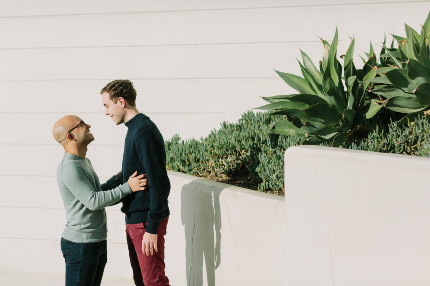 Surprise Proposal High above LA – Photo by Let's Frolic Together
