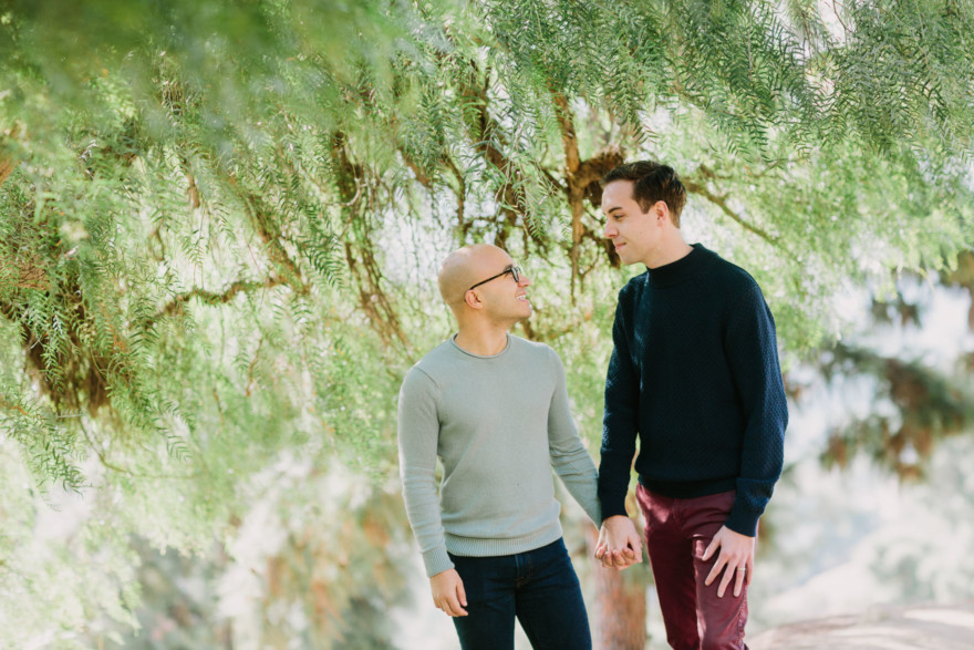 Surprise Proposal High above LA – Photo by Let's Frolic Together