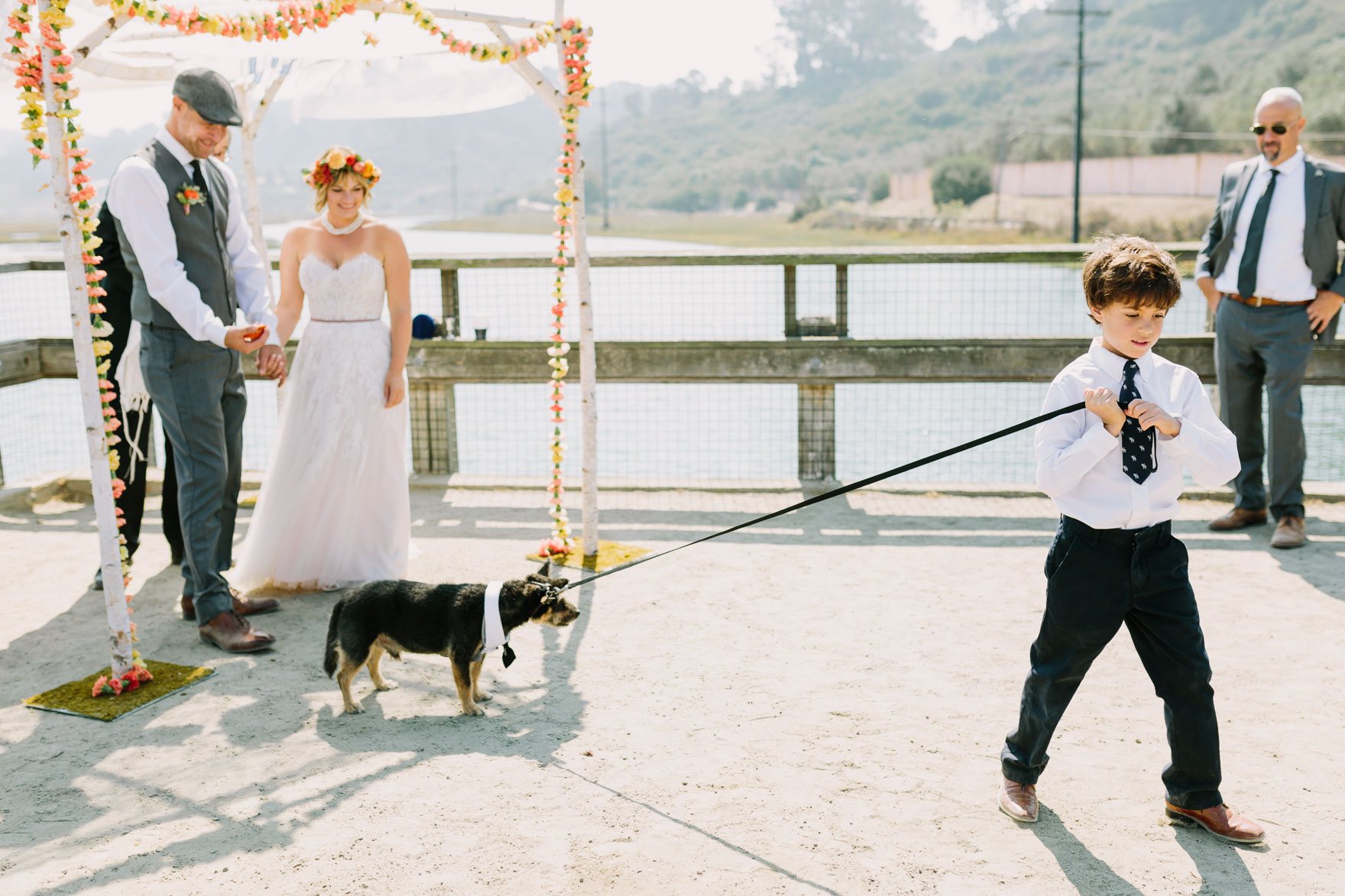 Sweet & Sunny Lagoon Elopement – Photo by Let's Frolic Together