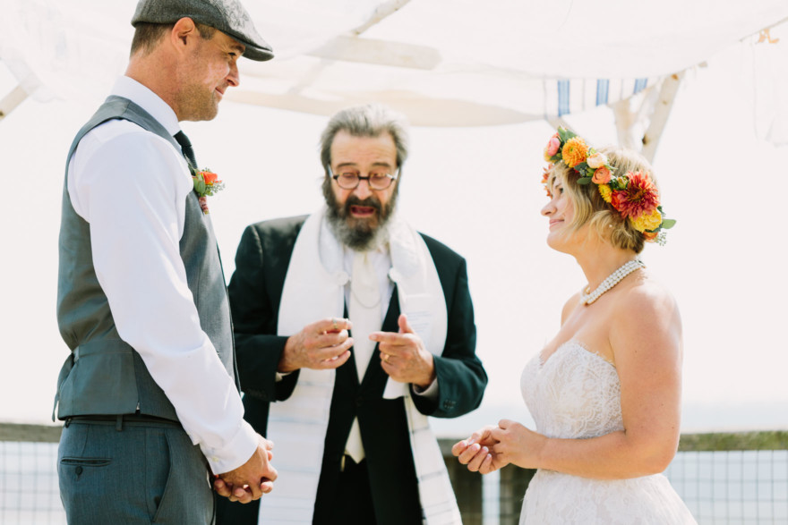 Sweet & Sunny Lagoon Elopement – Photo by Let's Frolic Together