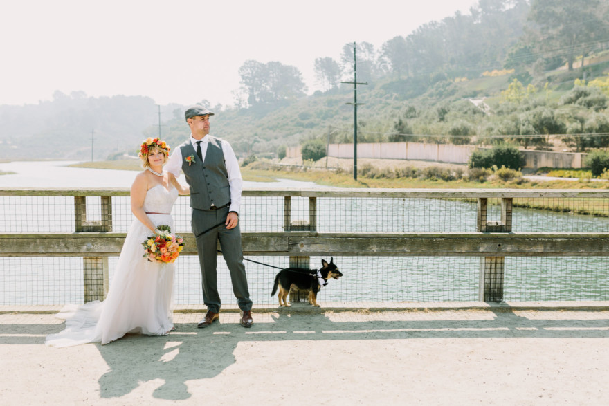 Sweet & Sunny Lagoon Elopement – Photo by Let's Frolic Together