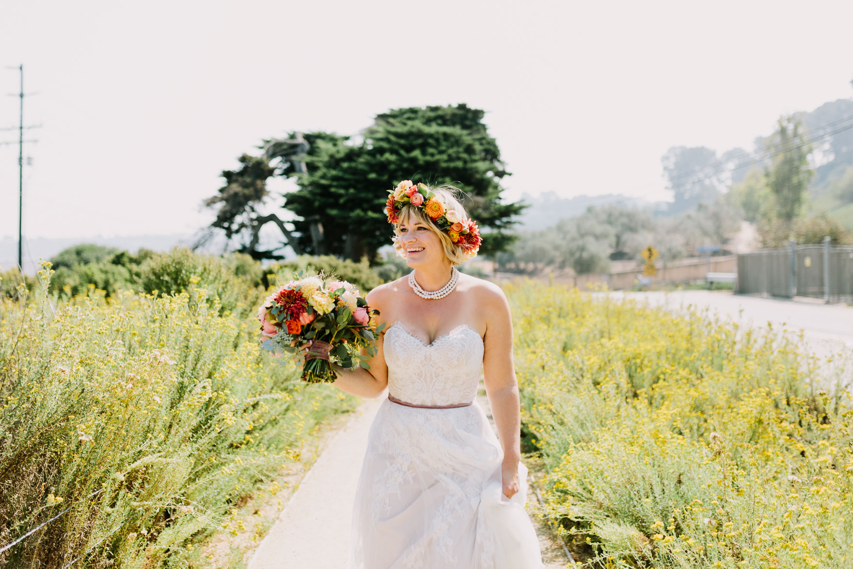Sweet & Sunny Lagoon Elopement – Photo by Let's Frolic Together