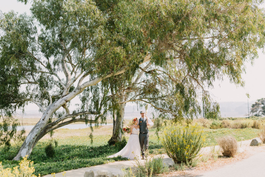 Sweet & Sunny Lagoon Elopement – Photo by Let's Frolic Together