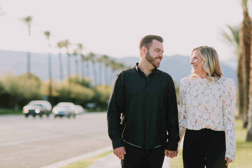 Black and White Desert Stroll &ndash; Photo by Let's Frolic Together