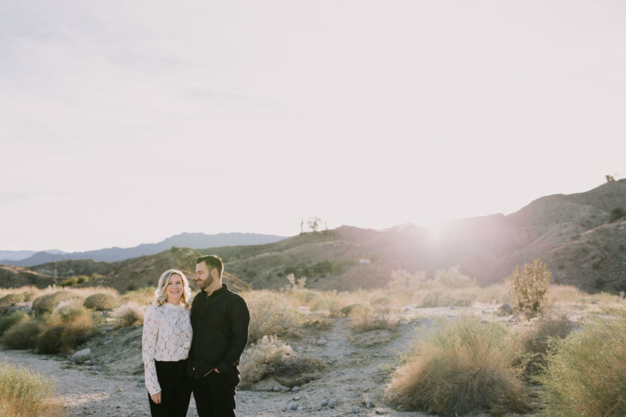 Black and White Desert Stroll &ndash; Photo by Let's Frolic Together
