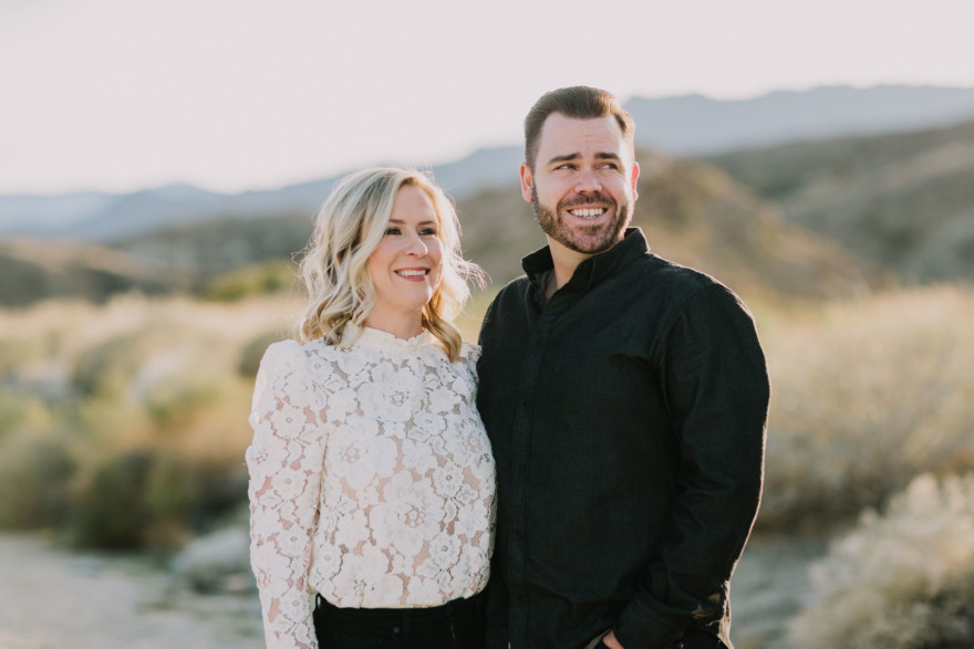 Black and White Desert Stroll &ndash; Photo by Let's Frolic Together