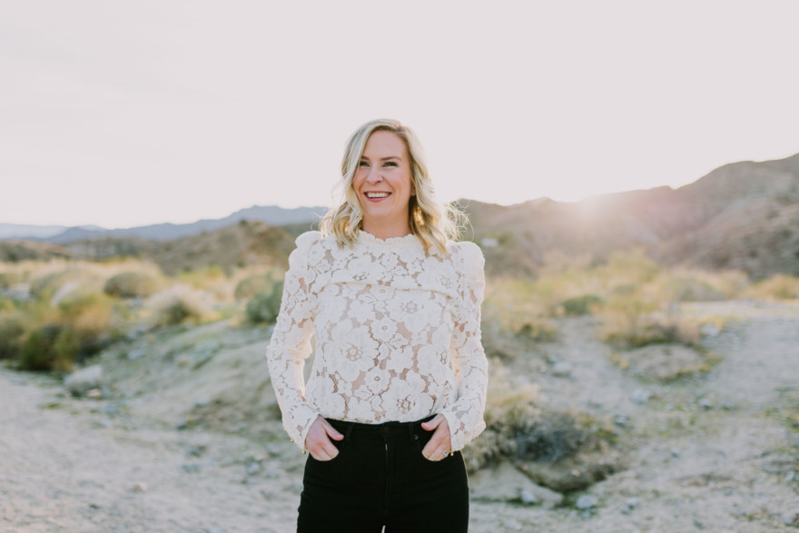 Black and White Desert Stroll &ndash; Photo by Let's Frolic Together