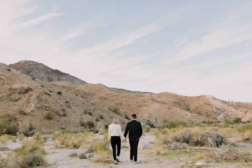 Black and White Desert Stroll &ndash; Photo by Let's Frolic Together