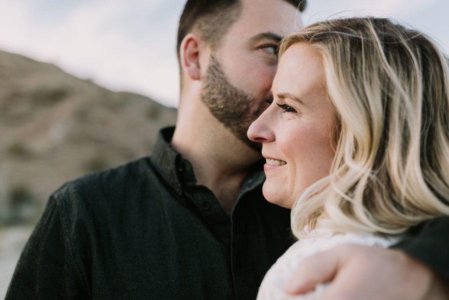 Black and White Desert Stroll &ndash; Photo by Let's Frolic Together