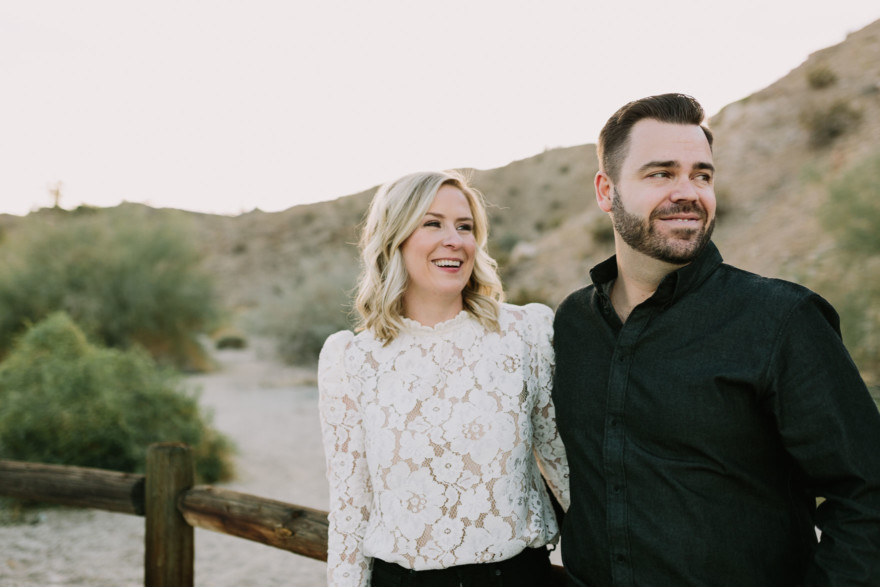 Black and White Desert Stroll &ndash; Photo by Let's Frolic Together