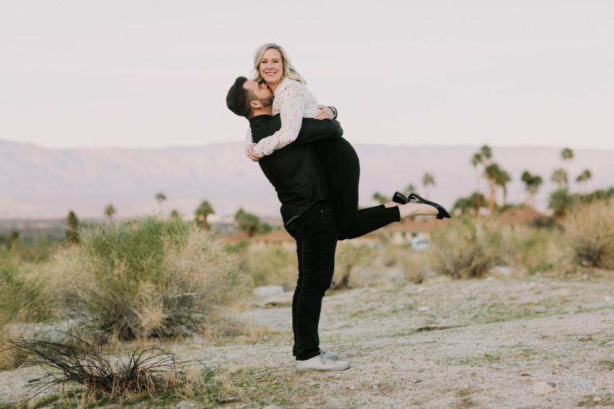 Black and White Desert Stroll &ndash; Photo by Let's Frolic Together