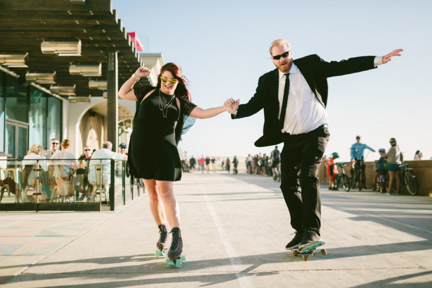 Skating By in Mission Beach &ndash; Photo by Let's Frolic Together