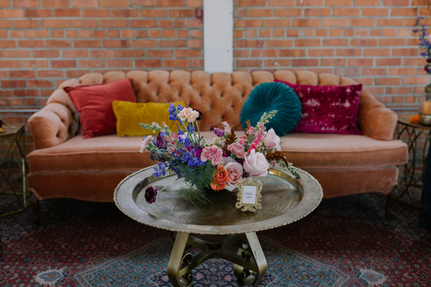 A Velvet Wedding at Historic Brick &ndash; Photo by Let's Frolic Together