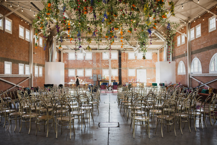 A Velvet Wedding at Historic Brick &ndash; Photo by Let's Frolic Together