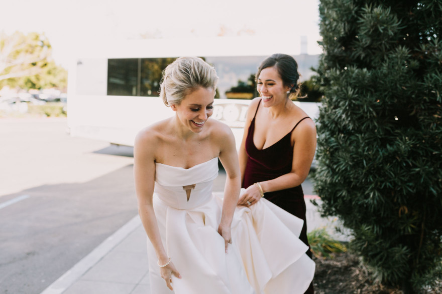 A Velvet Wedding at Historic Brick &ndash; Photo by Let's Frolic Together
