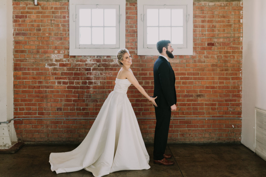 A Velvet Wedding at Historic Brick &ndash; Photo by Let's Frolic Together