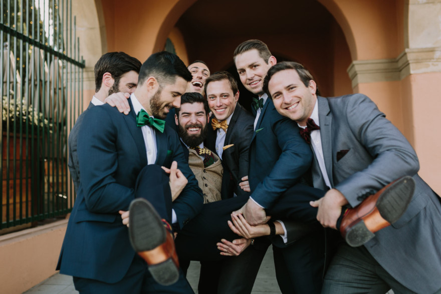 A Velvet Wedding at Historic Brick &ndash; Photo by Let's Frolic Together
