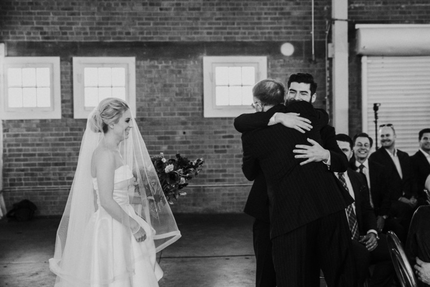 A Velvet Wedding at Historic Brick &ndash; Photo by Let's Frolic Together