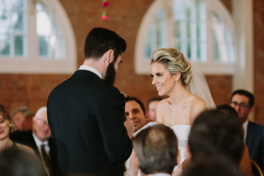 A Velvet Wedding at Historic Brick &ndash; Photo by Let's Frolic Together