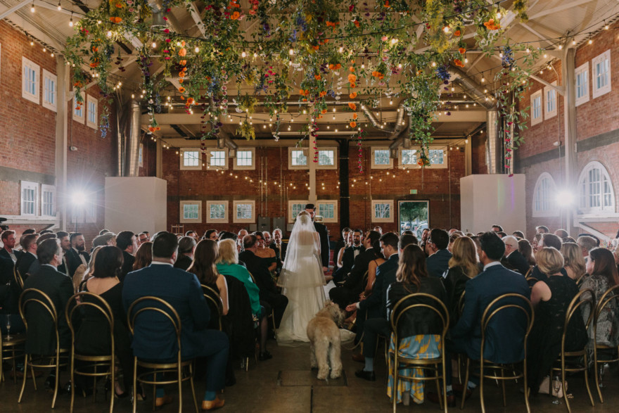 A Velvet Wedding at Historic Brick &ndash; Photo by Let's Frolic Together