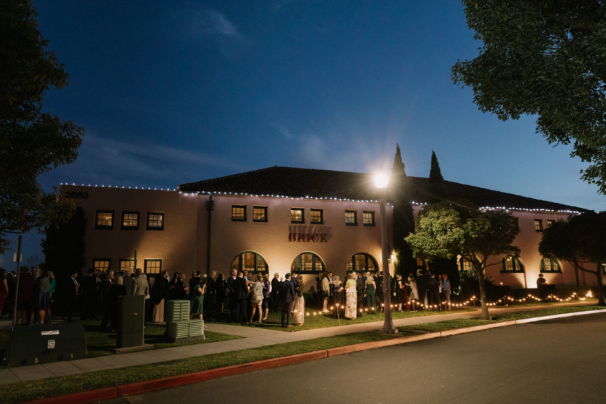 A Velvet Wedding at Historic Brick &ndash; Photo by Let's Frolic Together