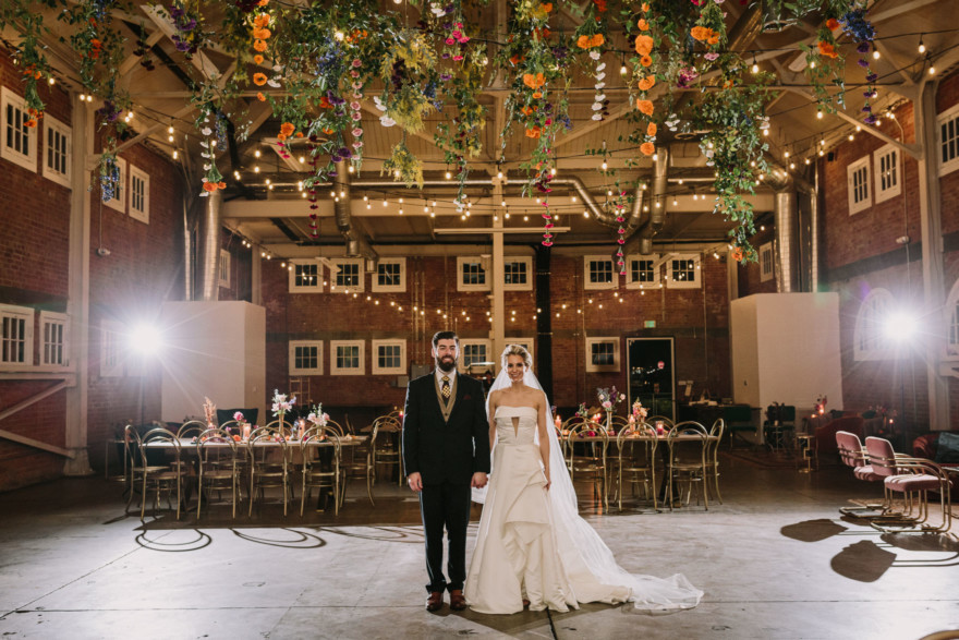 A Velvet Wedding at Historic Brick &ndash; Photo by Let's Frolic Together