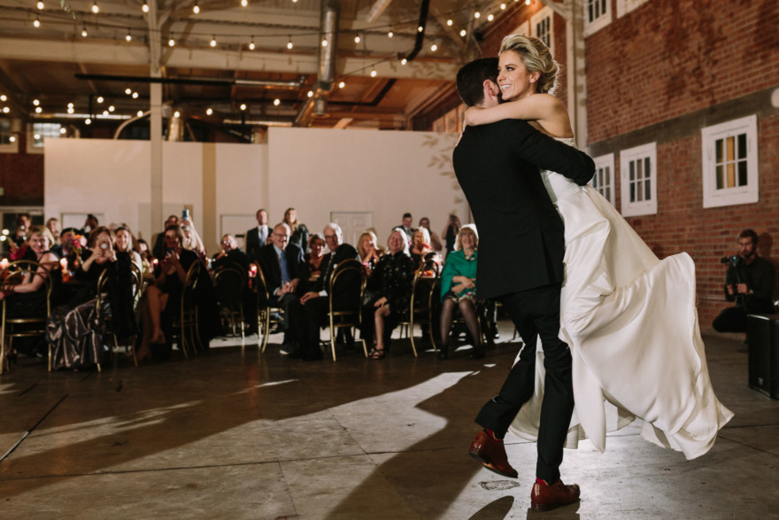 A Velvet Wedding at Historic Brick &ndash; Photo by Let's Frolic Together