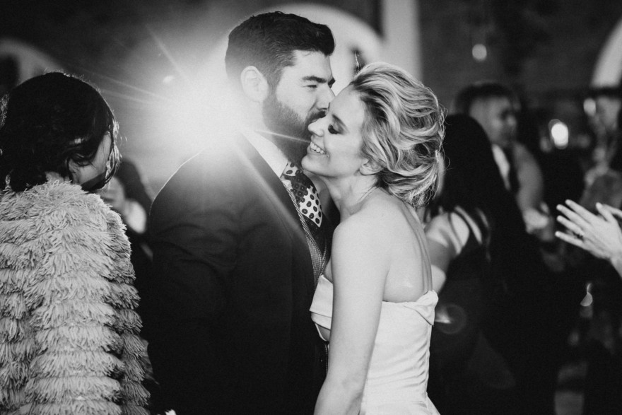 A Velvet Wedding at Historic Brick &ndash; Photo by Let's Frolic Together