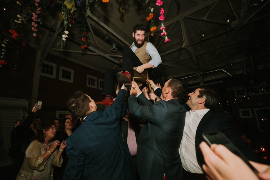 A Velvet Wedding at Historic Brick &ndash; Photo by Let's Frolic Together