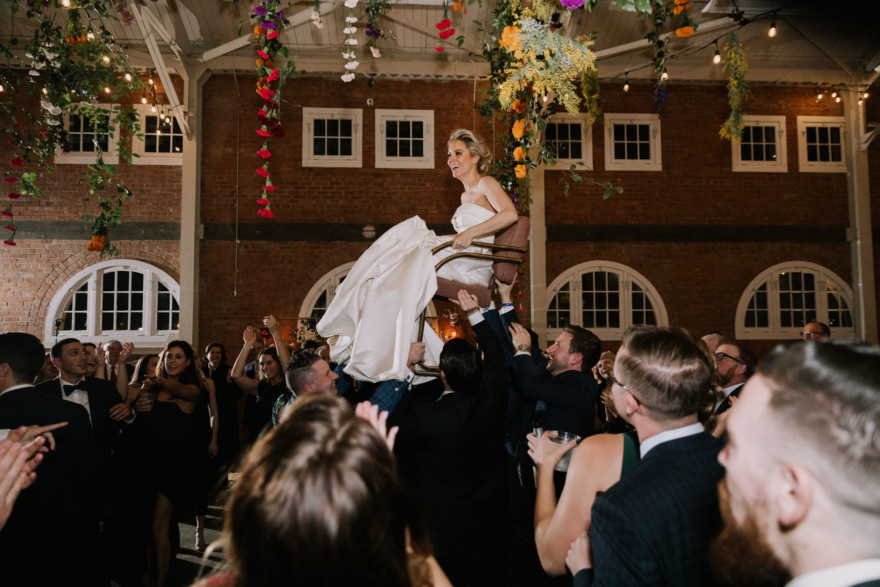 A Velvet Wedding at Historic Brick &ndash; Photo by Let's Frolic Together