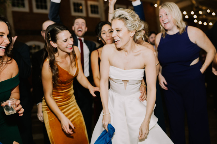 A Velvet Wedding at Historic Brick &ndash; Photo by Let's Frolic Together