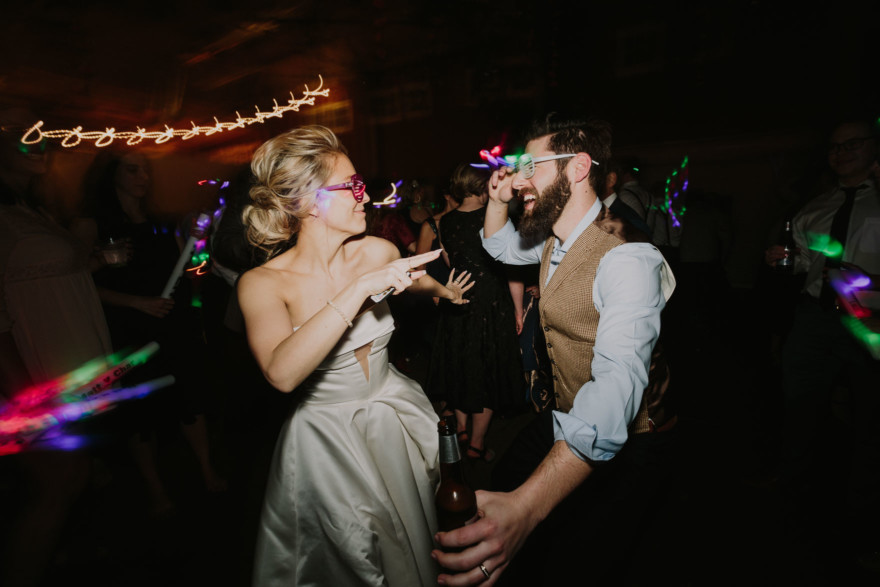 A Velvet Wedding at Historic Brick &ndash; Photo by Let's Frolic Together