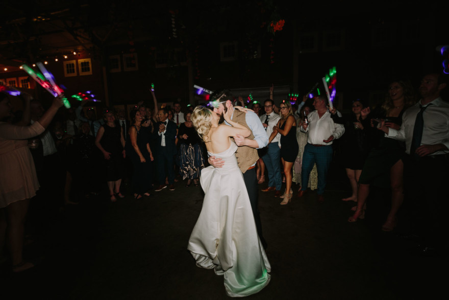 A Velvet Wedding at Historic Brick &ndash; Photo by Let's Frolic Together