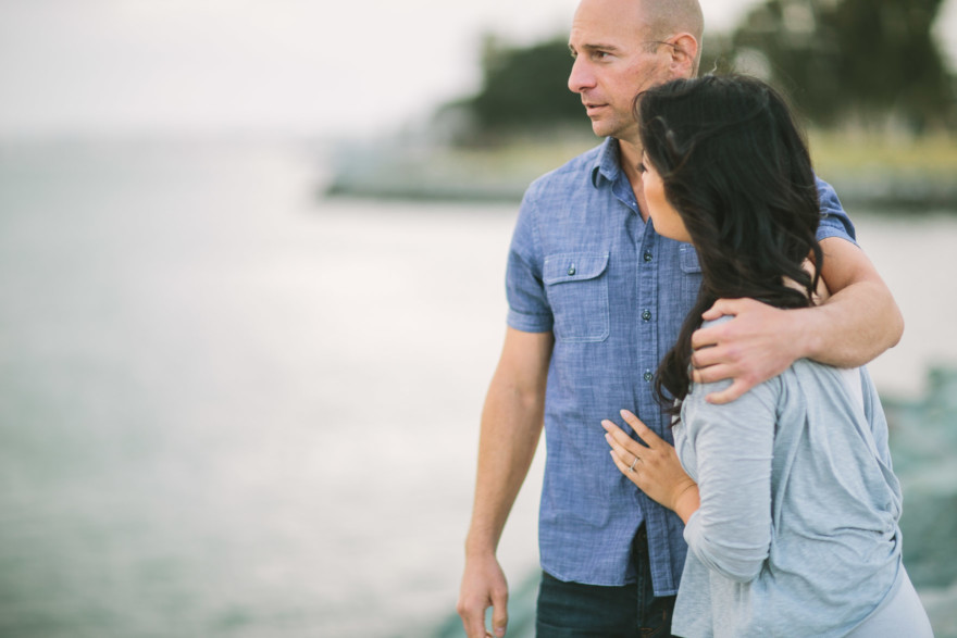 Holding Hands by the Harbor &ndash; Photo by Let's Frolic Together