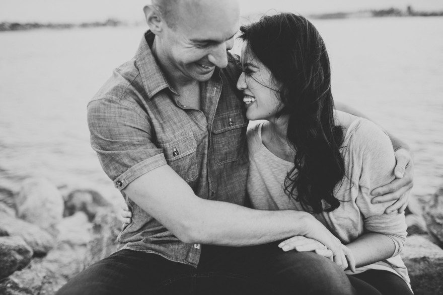 Holding Hands by the Harbor &ndash; Photo by Let's Frolic Together