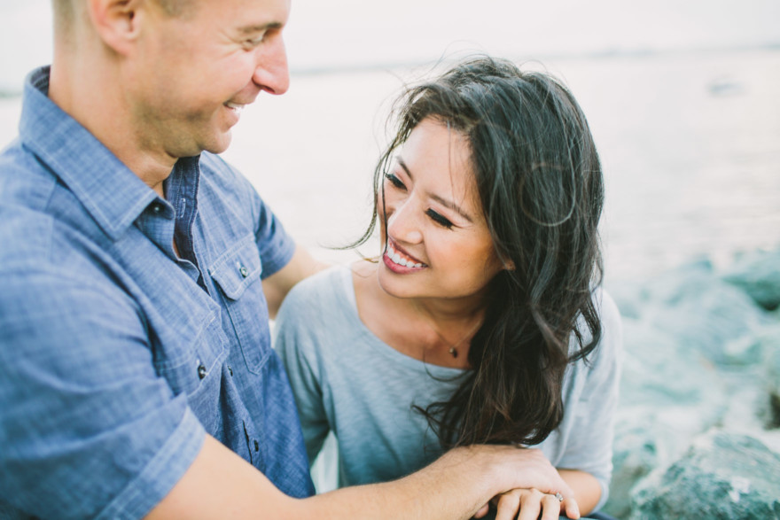 Holding Hands by the Harbor &ndash; Photo by Let's Frolic Together