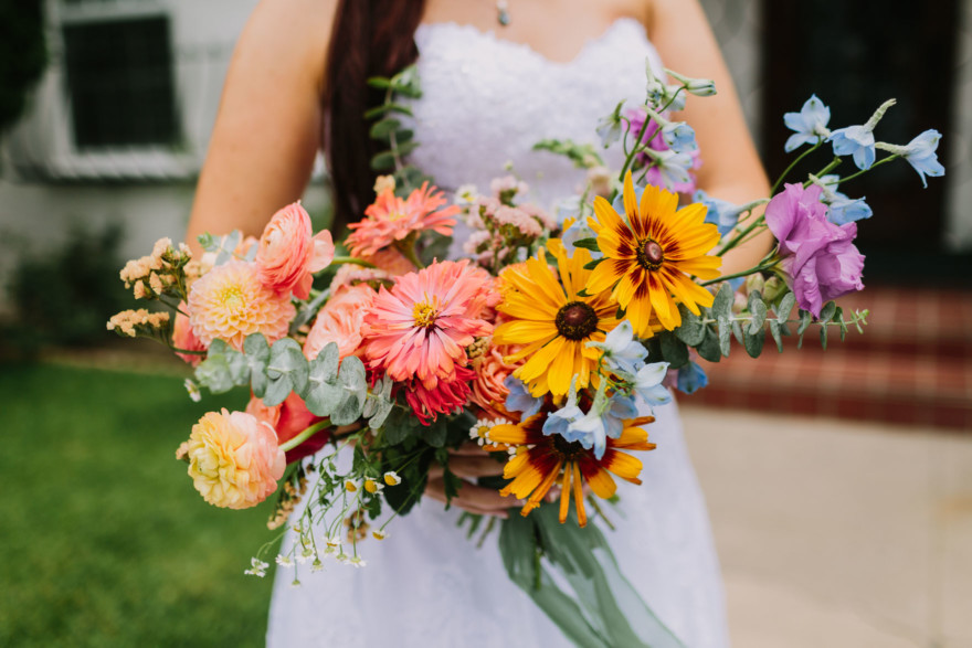 Fun and Ice-Cream-Filled Wedding – Photo by Let's Frolic Together