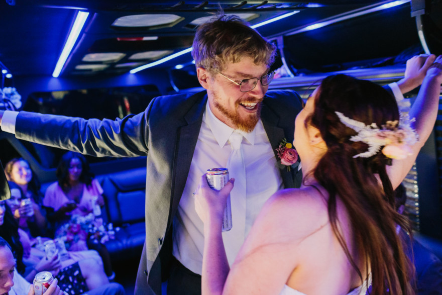 Fun and Ice-Cream-Filled Wedding – Photo by Let's Frolic Together