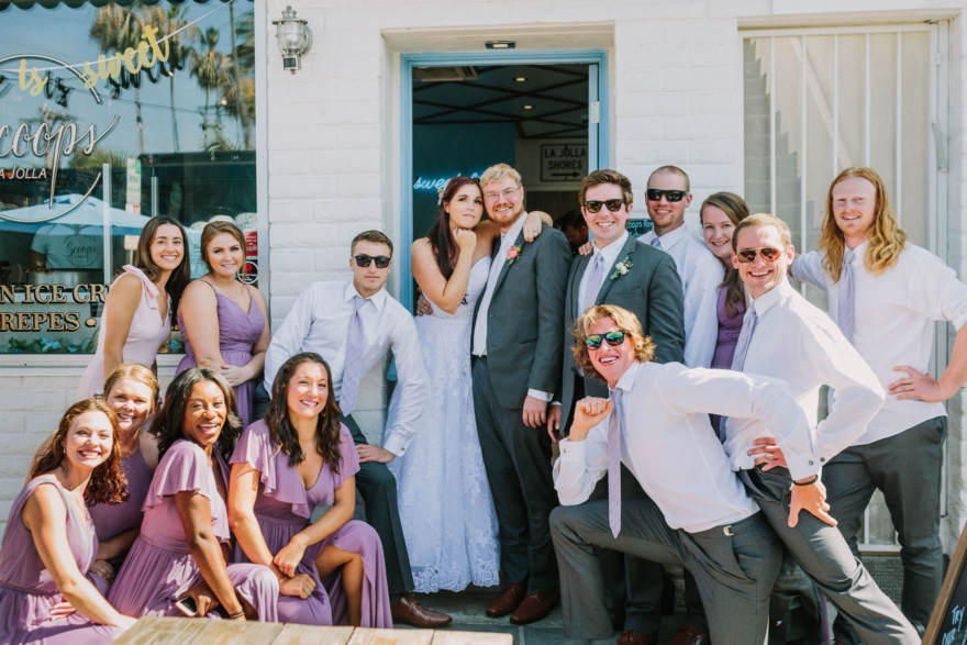 Fun and Ice-Cream-Filled Wedding – Photo by Let's Frolic Together