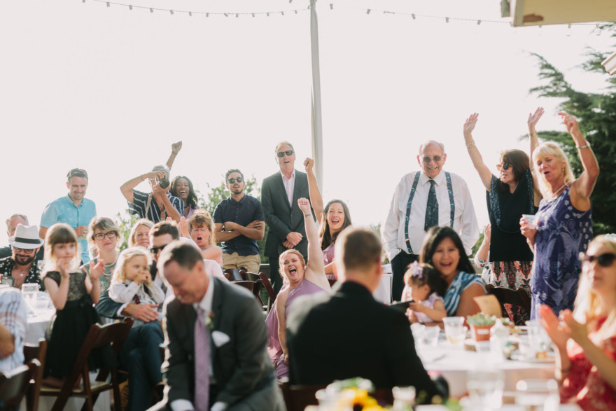 Fun and Ice-Cream-Filled Wedding – Photo by Let's Frolic Together