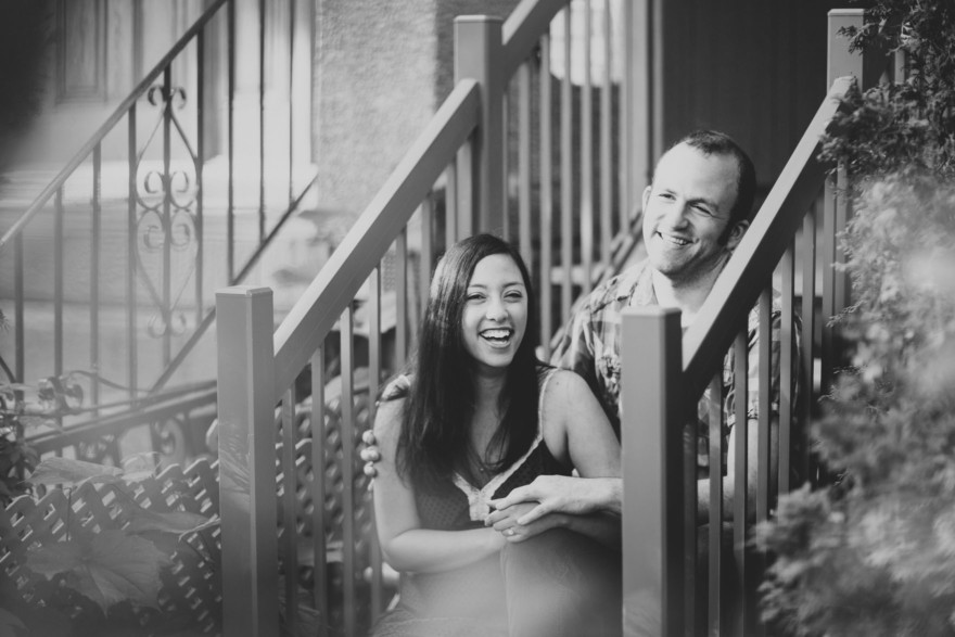 Snuggly Montreal Engagement &ndash; Photo by Let's Frolic Together