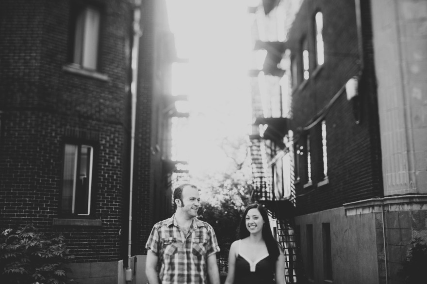 Snuggly Montreal Engagement &ndash; Photo by Let's Frolic Together